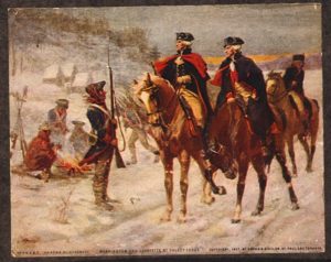 Image: Washington and Lafayette at Valley Forge